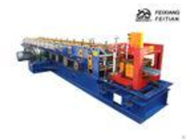 C U Z Purlin Roll Forming Machine Plc Control For Steel Structure