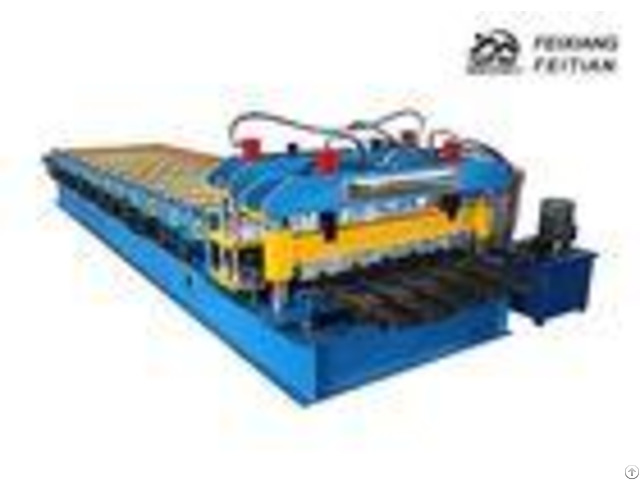 Galvanized Steel Glazed Tile Roll Forming Machine Fx950 For Building Material