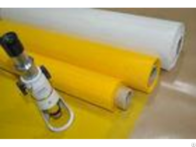 Ddp High Tension Polyester Screen Printing Mesh Fabric Yellow Color