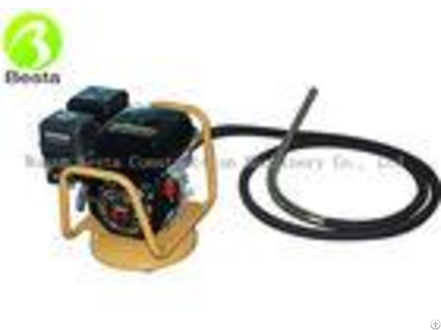 Gasoline Motor Concrete Vibrating Poker 5 5hp Power Output 3600rpm Speed