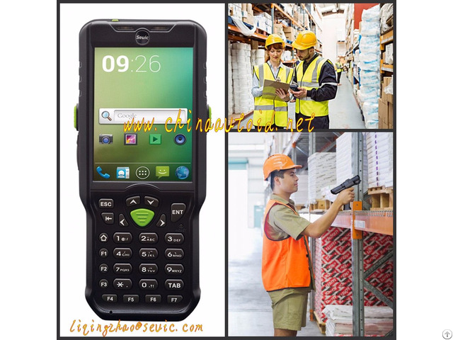 Handheld Industrial Pda With Barcode Scanner For Warehouse Management Autoid 6l P