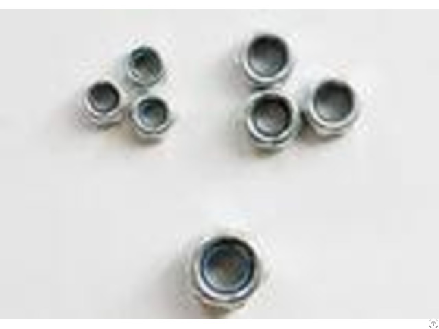 M6 M20 Galvanized Nylon Lock Nut Q235 Material Anti Theft For Daily Necessities