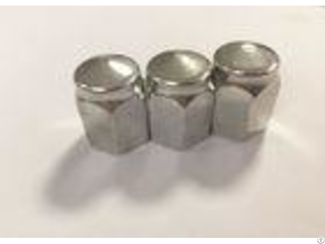 M14 1 5 White Zinc Plating Carbon Steel Wheel Nuts With 28mm Thick