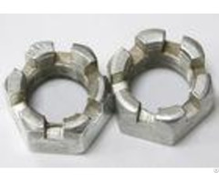 Hexagon Slotted Metric Castle Nuts Hardware Fasteners Heavy Hex Jam Nut