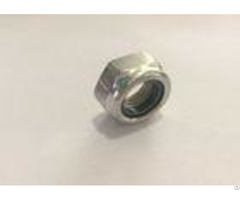 Galvanized Hex Nylon Lock Nut High Performance For Construction Industry