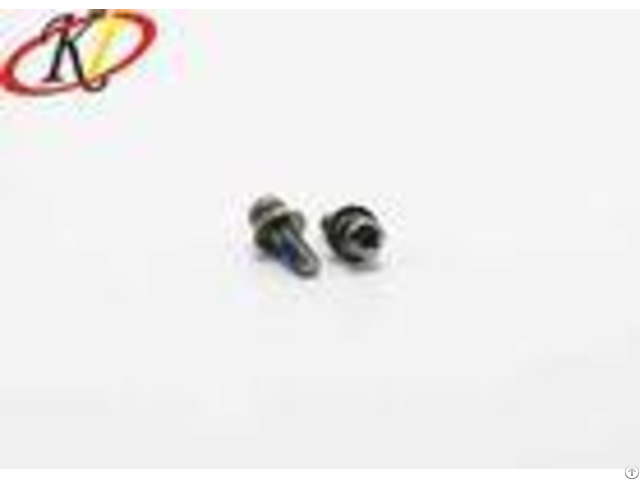 Din Standard Stainless Steel Sems Screws Combination Screw With Blue Patch