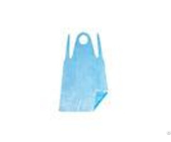 Waterproof Disposable Plastic Aprons Ldpe Hdpe Without Sleeves For Pharmaceutical