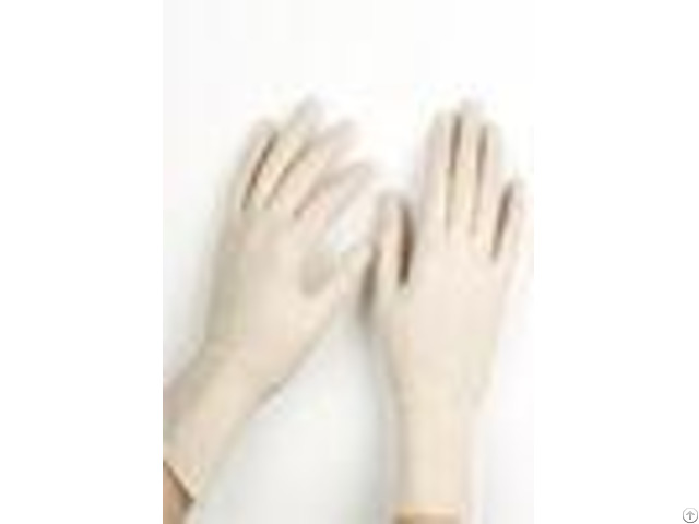 Single Packing Sterile Disposable Latex Gloves Surgical Lightly Powdered