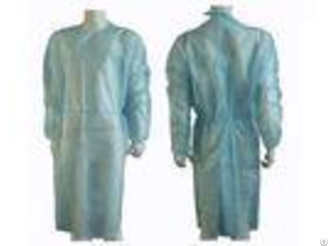 Lightweight Non Woven Disposable Isolation Gowns Protection Universal Eco Friendly