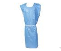 Oil Repellent Disposable Dental Gowns Infection Control With Stretchable Tie