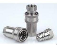 Ss 316 Stainless Steel Quick Release Couplings 1 Inch Small Size Nptf Thread