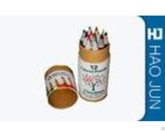 Personalized Printed Cardboard Tubes For Color Pen Glossy Lamination Surface