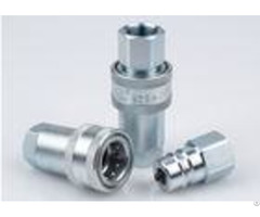 Chrome Three Hydraulic Quick Coupler Carbon Steel Professional Kze Close Type