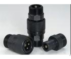 Single Handed Operation Hydraulic Connectors Fittings Black Q Zb275 77 Metric Thread