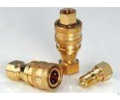 Kzd Hydraulic Quick Connect Couplings High Performance Brass Iso7241 B