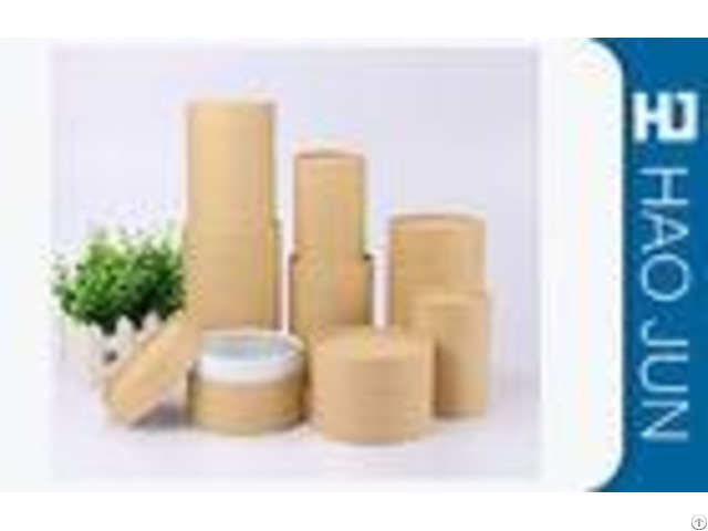 Brown Kraft Paper Tube Packaging Handmade Cylinder Cardboard Box