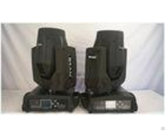 Double Prisms Stage Moving Head Light Touch Display 8000k Color Temperature
