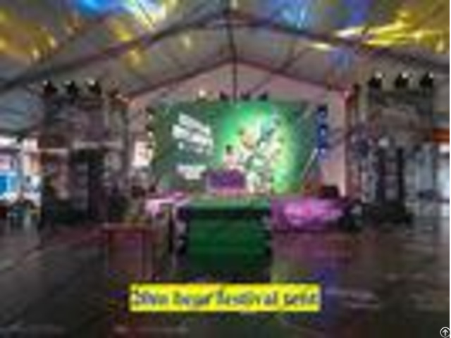 Aluminum Structure Flame Retardant Outdoor Event Tents Clear Span Party Tent For Tuborg Festival