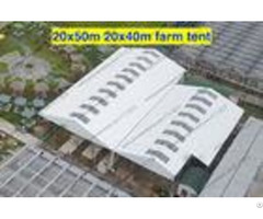 Wind Resistant Transparent Party Tent Temporary Use Large With Pvc Sidewalls