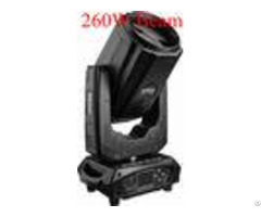 Event Auto Run Rgbw Led Dmx Moving Head 260w 18 Channels With Rotation Prism