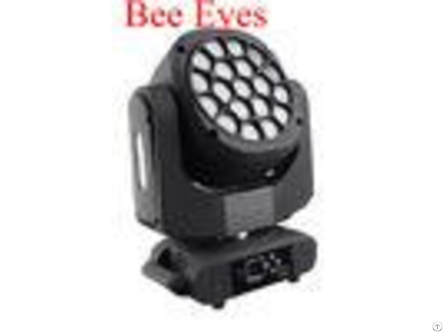 Beam Wash Led 19 X 15w Bee Eyes 4 In 1 Moving Head With Zoom For Show