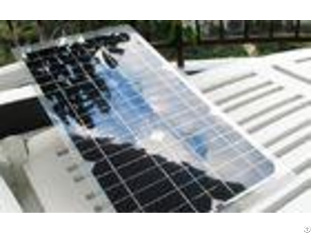 Customized Rv Flexible Solar Panels Long Service Life With Transparent Wall