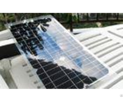 Customized Rv Flexible Solar Panels Long Service Life With Transparent Wall