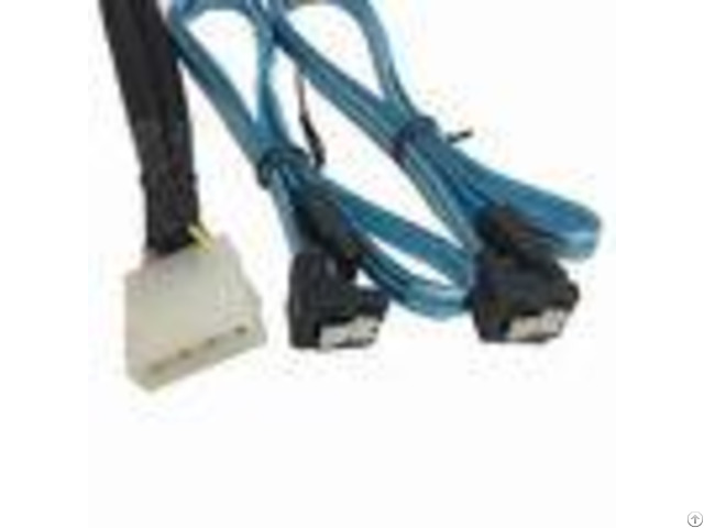 6gbps Sata Power Cable Extension 90 Degree For Hard Drives Upgrade