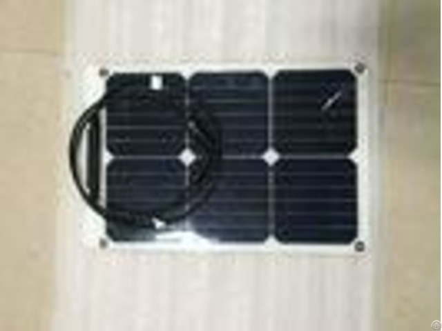 Custom Size Sunpower Flexible Solar Panels 18w 12v With Ce Lvd Sgs Certification