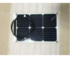 Custom Size Sunpower Flexible Solar Panels 18w 12v With Ce Lvd Sgs Certification