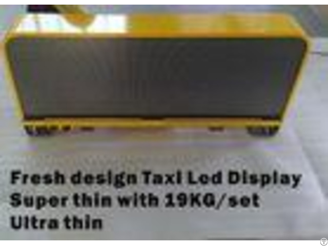 Smd2727 P5 Outdoor Taxicab Top Led Video Screen Waterproof Auto Corrosion High Resolution