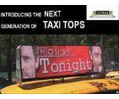 Digital Billboard Outdoor Taxi Roof Led Video Screen Acrylic Cover Moving Advertising