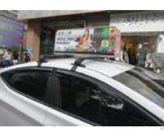 Automatically Vivid Video Taxi Led Screen Brightness Adjust Double Side Aluminum