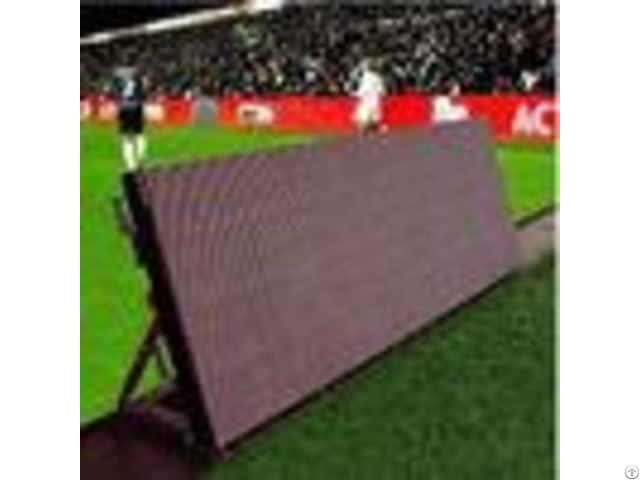 6500nits Pixel Stadium Perimeter Led Display 1r1g1b 10 Mm Front Access