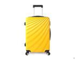 Business Travel Trolley Luggage Set Abs Waterproof With 4 Rotative Single Wheel