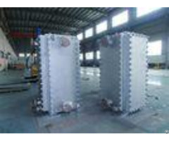 Cement Industries Welded Plate Heat Exchanger Nickel Based Alloy