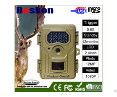 12mp 1080p Best Outdoor Wild Animal Hunting Camera With Night Vision