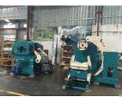Automation Nc Servo Coil Feeder Straightener Decoiler Hydrauilc Uses 7 Leveling Roller