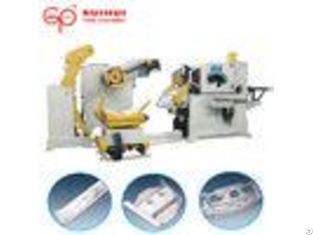 Nc Servo Feeder Metal Sheet Straightening Machine 12 Months Warranty