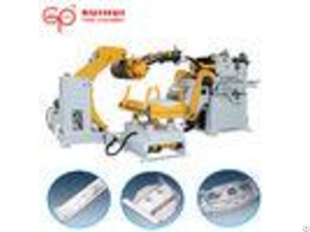 Automatic Coil Sheet Decoiler Straightener Feeder For Electric Hydraulic Hole Puncher