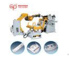 Automatic Coil Sheet Decoiler Straightener Feeder For Electric Hydraulic Hole Puncher