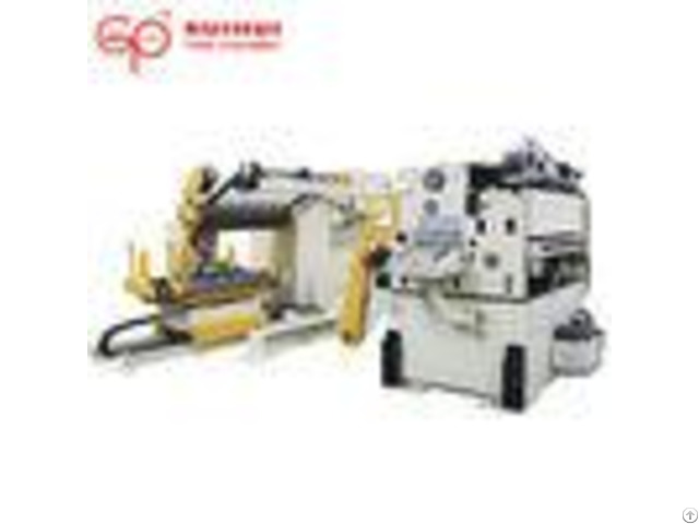 Servo Motor Driven Decoiler Straightening Auto Feeder Horizontal Movement Power