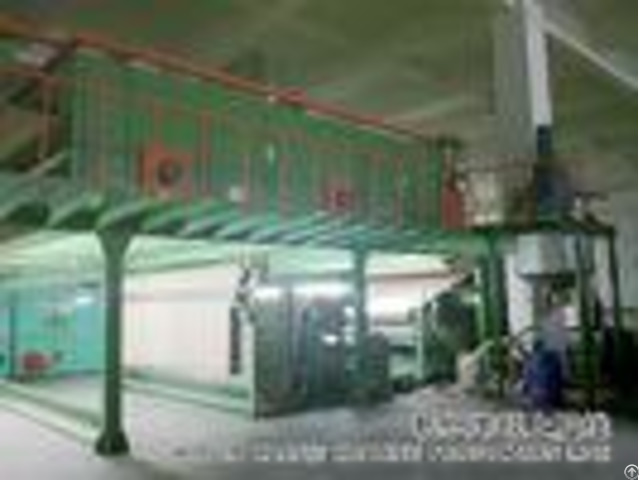 Durable Machine Woven Rugs Carpet Coating Production Line 50 Kw Total Power