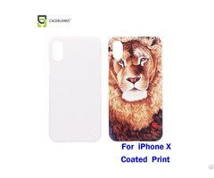 Factory Price High Quality Personalized Blank Film Printing 3d Sublimation Phone Case For Iphone10 X