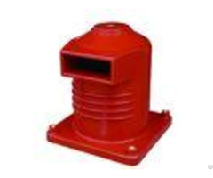 Red Color Switchgear Epoxy Resin Cast Bushing Heat Resistance 4000a 10kv