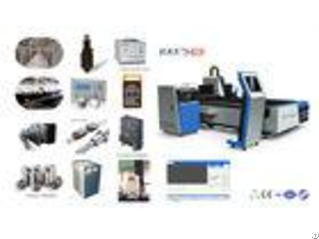 Hans Gs 500w To 3000w Fiber Laser Metal Cutting Machines Water Cooling