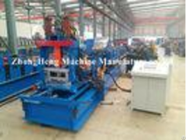 Steel Profile C Z Purlin Roll Forming Machine Hydraulic Motor 80mm 300mm Width