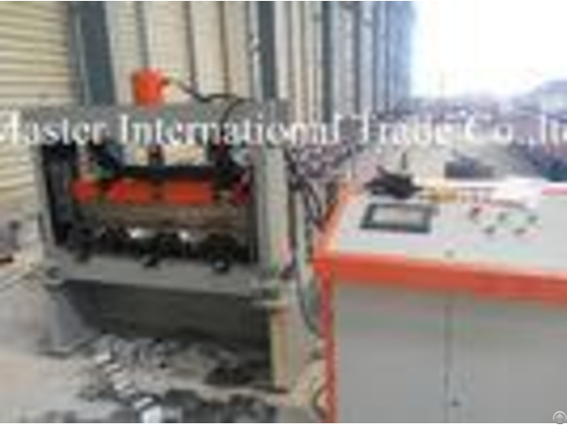 Automatic Sheet Metal Roll Former Machine For 1 2mm Floor Decking Material