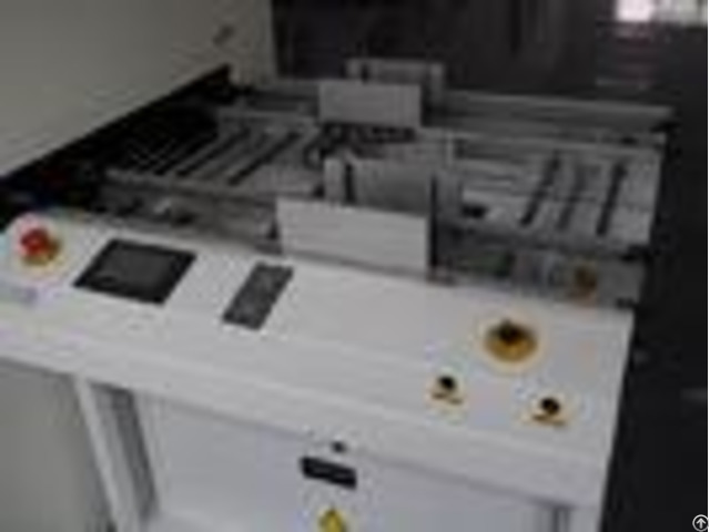 Ptb F 460 D Dual Lane Screening Conveyor With Plc Control System For Pcb Assembly