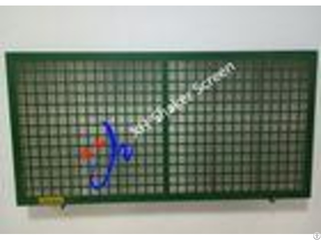 Pt Steel Frame Swaco Mongoose Shaker Screen Oil Vibrating Sieving Mesh